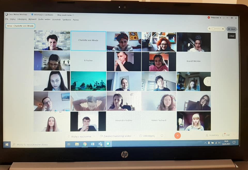 Spotkanie online Erasmus+