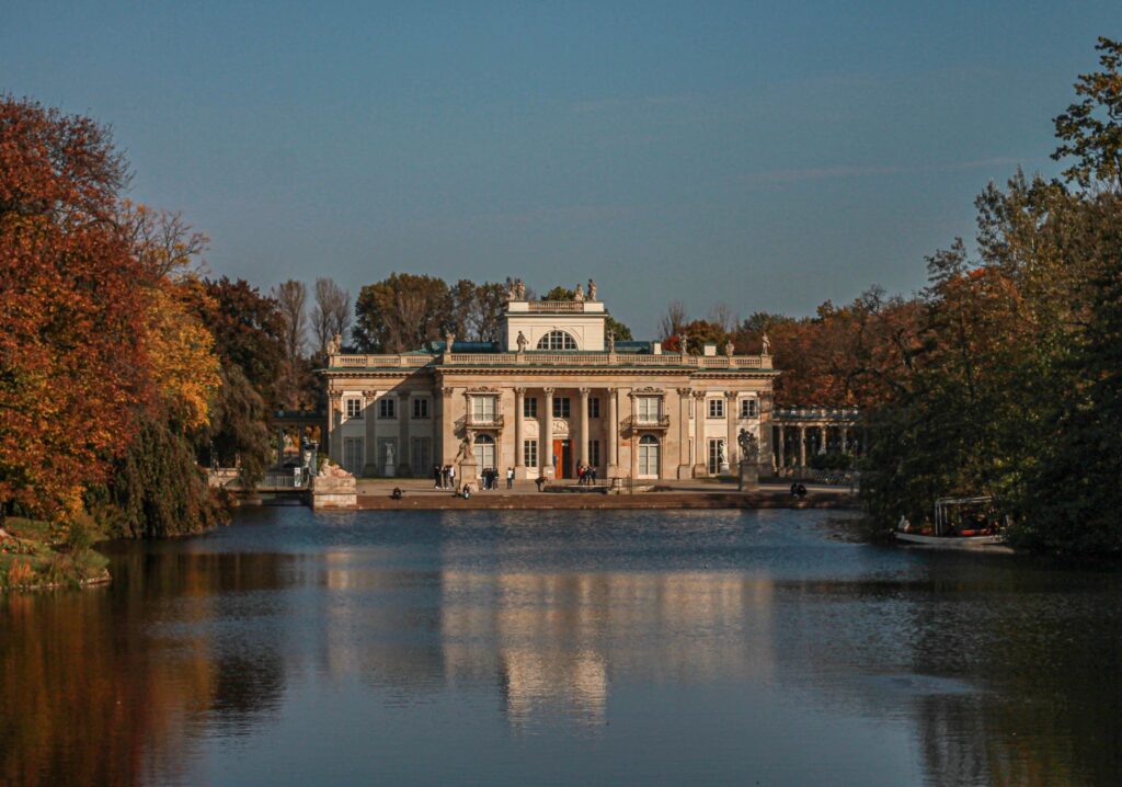 Pałac w Łazienkach zdjęcie Julki Kaczmarczyk